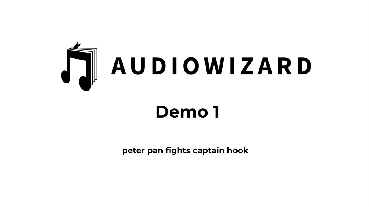 Audiowizard demo peter pan clip