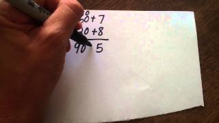 Adding using an Algorithm with Expanded Notation