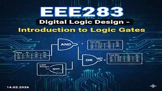 EEE283| Introduction to Logic Gates (lecture-02) | A.K.M Anindya Alam |Feb 14, 2026