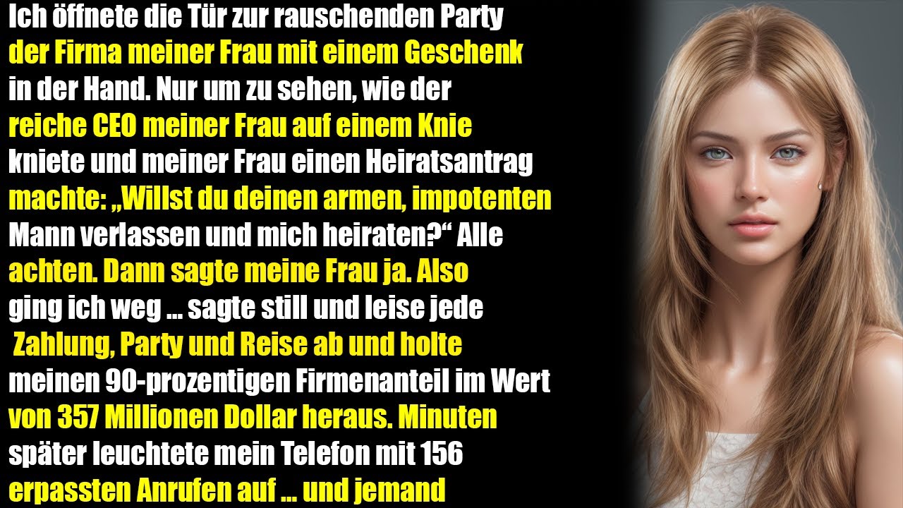 Mit Geschenk zur Party – doch hinter der Tür wartete ein Schock mit meiner Frau