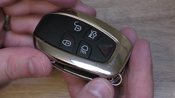 Jaguar XJ Key Fob Battery Replacement - DIY