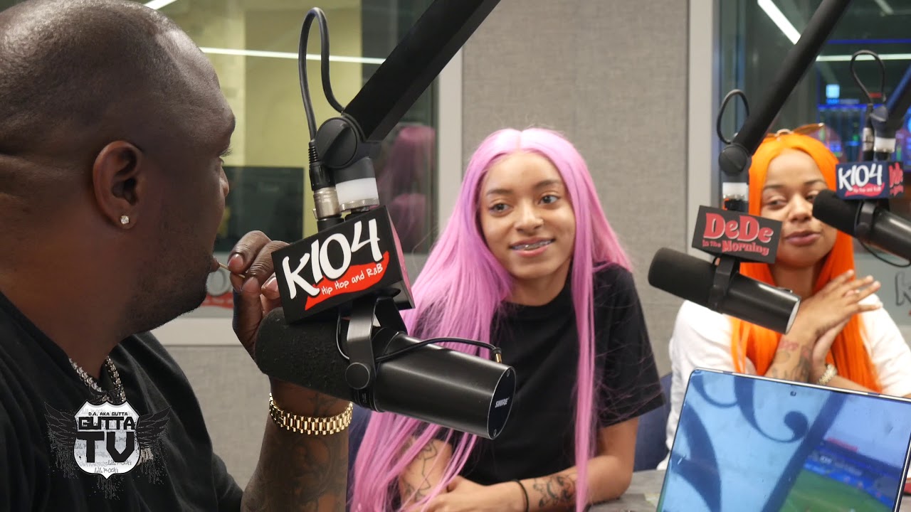 S3nsi Molly & Lil Brook Interview at k104 in Dallas Texas With Dj Bay ...