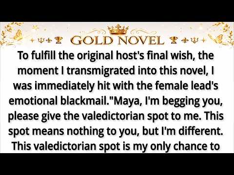To fulfill the original host's final wish, the moment I transmigrated into this novel, I was immedia