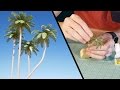 Coconut Palm Tree Tutorial - Model Scenery