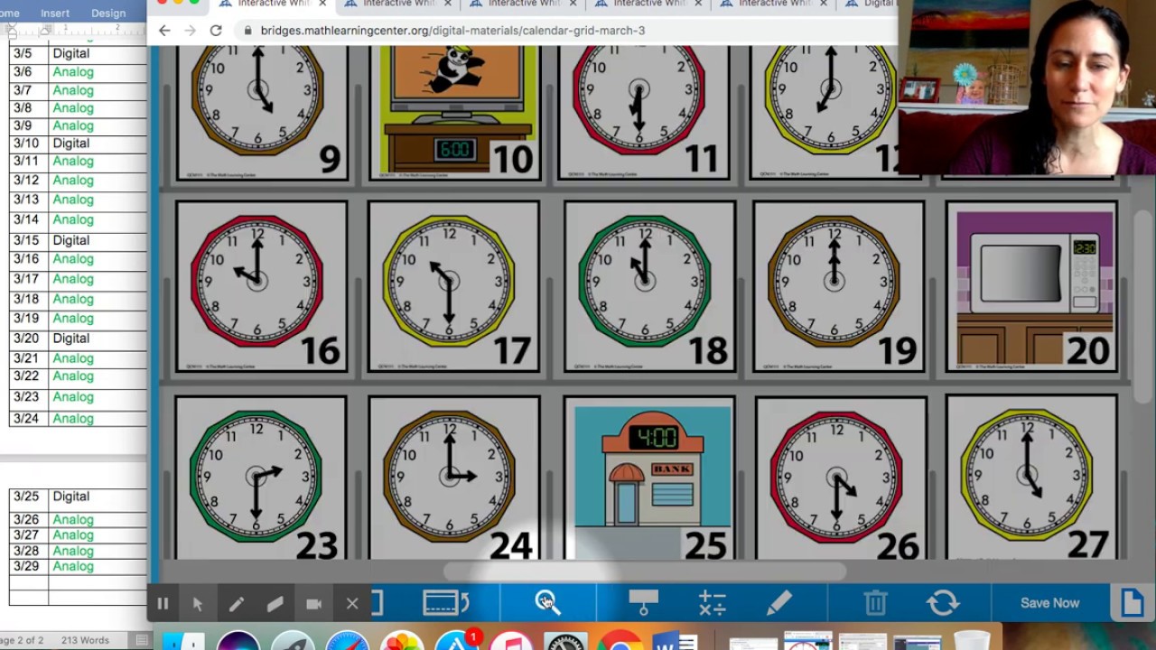 3/30/20 1st Grade Bridges Math Number Corner - YouTube