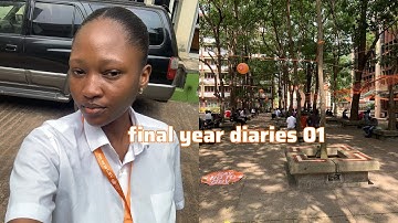 final year diaries 01: law student in unilag + back to school 📚