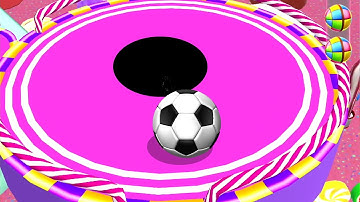 Candy Ball Run - All Levels Ball Gameplay Android, iOS ( Level 14 - 23 )