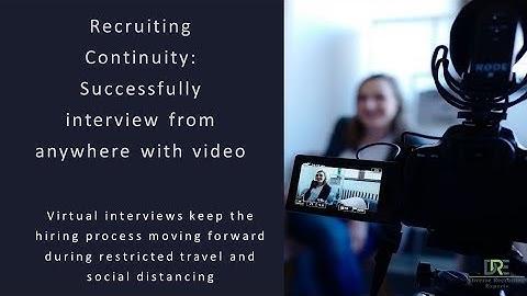 #Video #Interview Platforms and Conferencing Tools