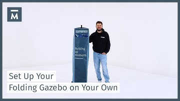 How to Set Up a Folding Gazebo by Yourself | Mastertent®