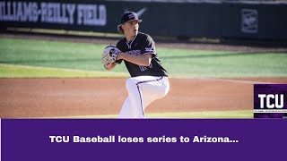 TCU Baseball Loses Series to Arizona, Big 12 Standings Update