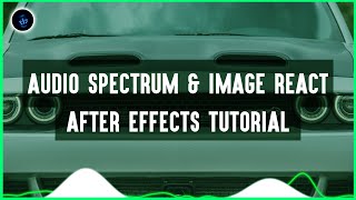 After Effects Tutorial | Audio Spectrum And Image React | TN GraFix