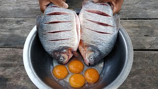 Tasty Crispy Fish Cooking | Whole Fish Crispy Recipe