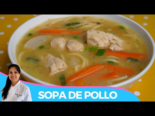 Sopa de Pollo con Verduras 