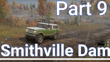 SnowRunner Gameplay - Part 9 - Smithville Dam [ 1440p 60FPS ]