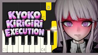 Kyoko Kirigiri Danganronpa Execution - EASY PIANO TUTORIAL screenshot 4