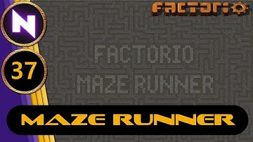 Factorio 0.17 Maze Runner #37 URANIUM PROCESSING OUTPOST