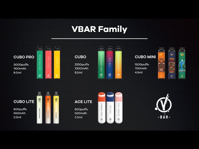 Vbar Disposable Vapes | LINVO Vbar Cubo Lite&Ace Lite