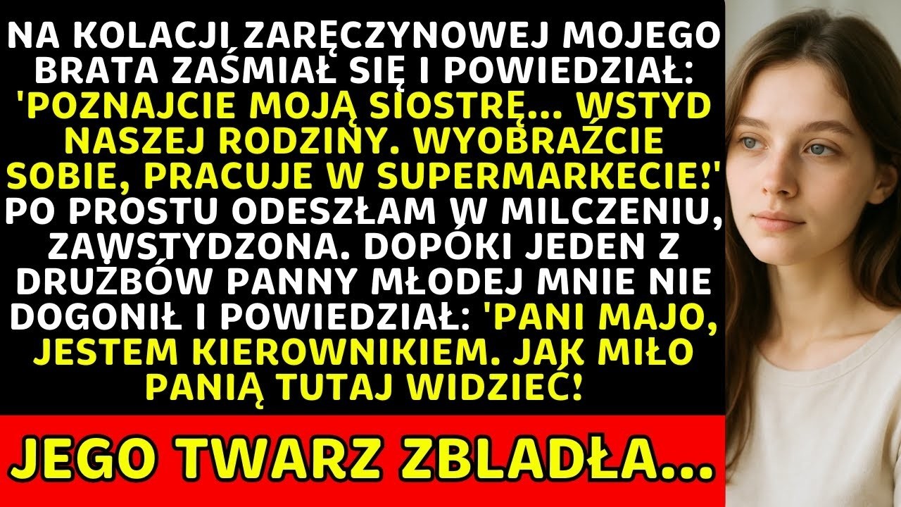 Odeszłam upokorzona z kolacji zaręczynowej brata — aż drużba ujawnił, kim naprawdę jestem
