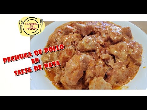 CHICKEN BREAST IN CREAM SAUCE