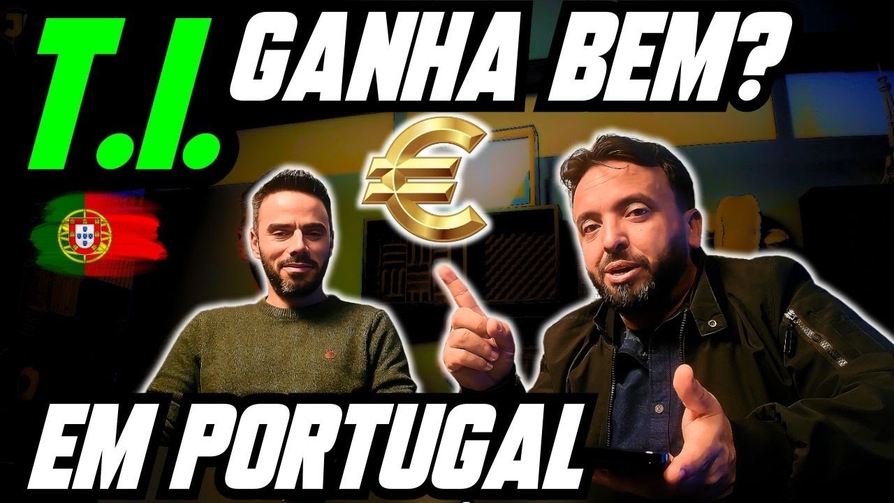 ✅T.I.  Quanto ganha esse profissional em Portugal?