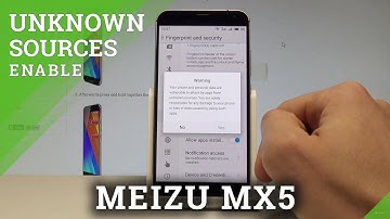 How to Enable Unknown Sources on MEIZU MX5 - Allow App Installation |HardReset.Info