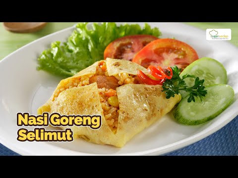 Nasi Goreng Dibungkus Telur
