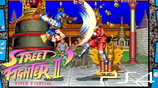 Street Fighter II' Hyper Fighting playthrough (PS4, 1CC) - YouTube