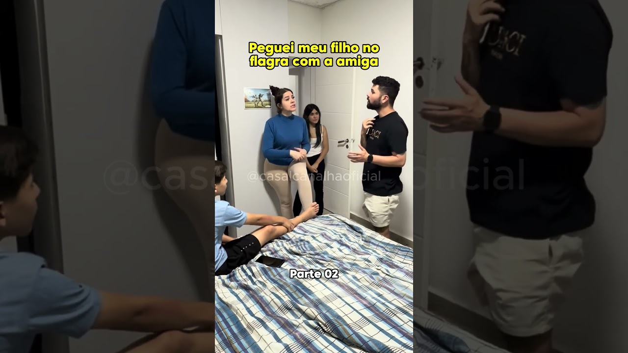 PEGUEI MEU FILHO NO FLAGRA COM A AMIGA!