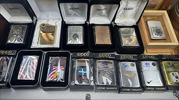 Lô 25 Cây Zippo Đẹp Giá Sale Cuối Tuần Mua Nhanh Kẻo Hết #zippohuyrau #thinhhanh #zippobackhoi 