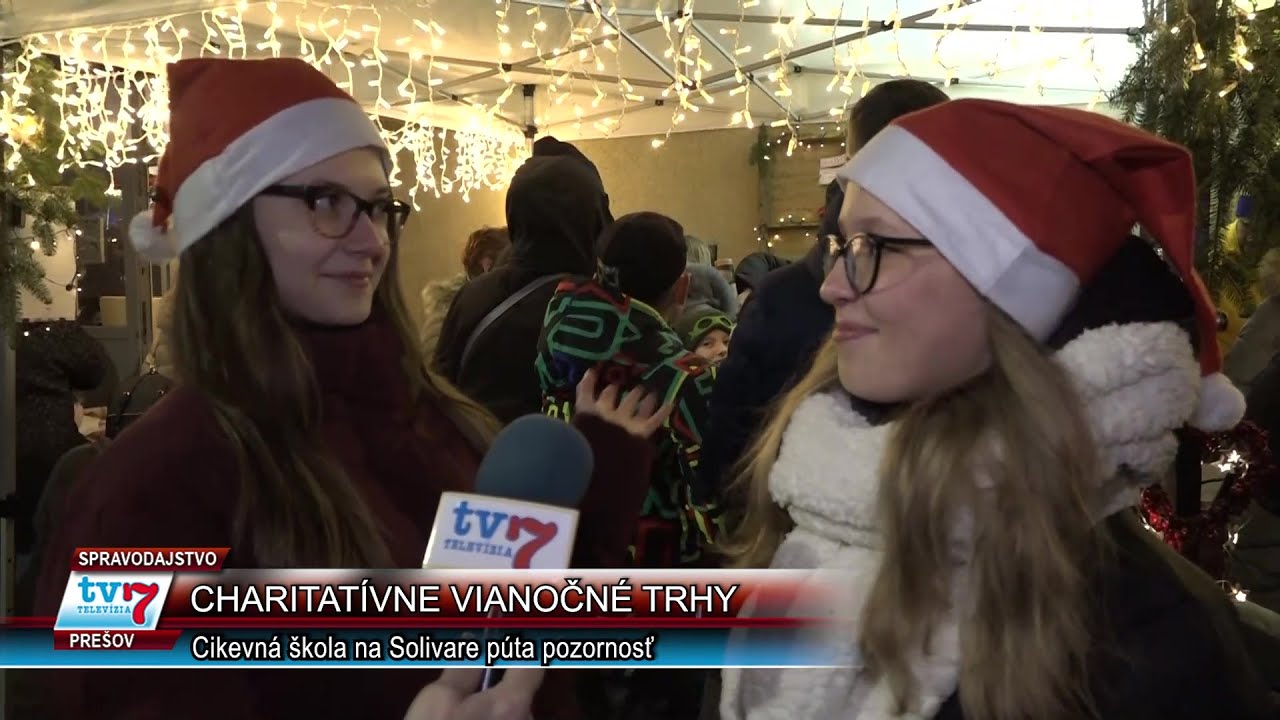 Charitatívne Vianočné trhy na Cirkevnej ZŠ s MŠ sv. Gorazda v Prešove