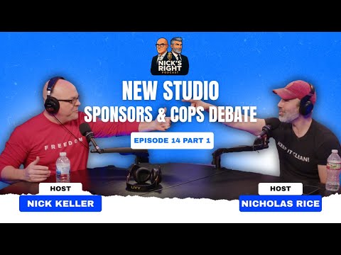 New Studio, Sponsors & Cops Debate — Ep 14 Part 1