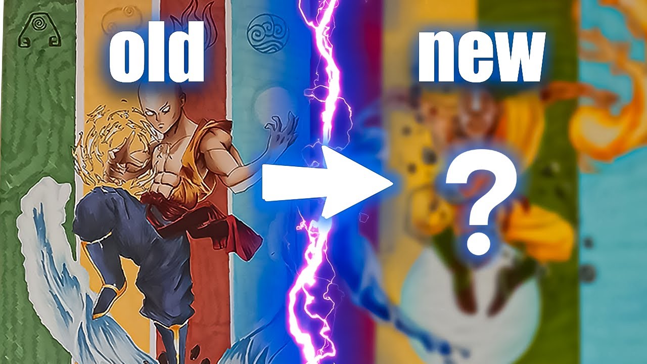 Redrawing my old art || Avatar: The last airbender - YouTube