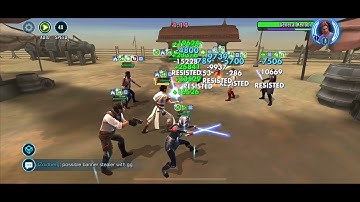 Rey/CAT w/ heir to the jedi datacron vs JMk/CAT