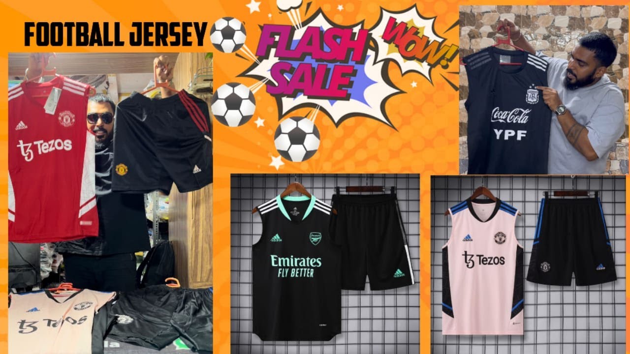 FOOTBALL JERSEY / SLEEVELESS  KIT / TRAINING KITS 22/23