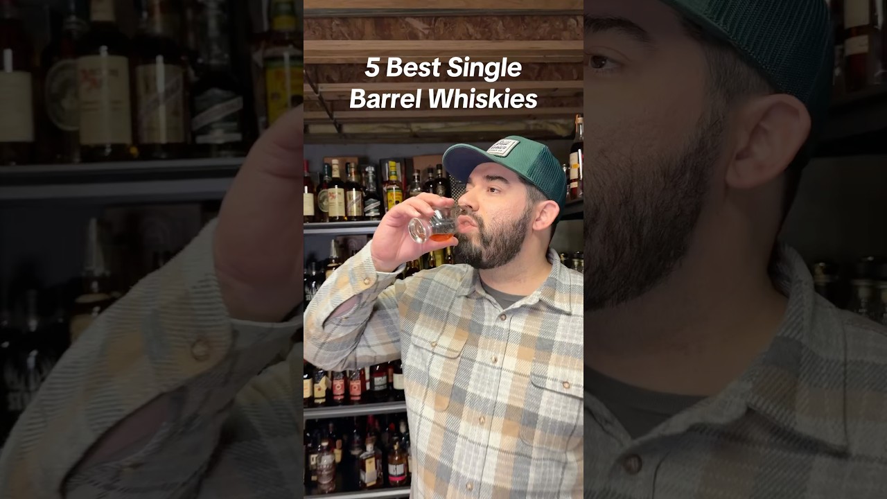 5 Best Single Barrel Whiskies! Whether it’s a Rye, a bourbon or an American whiskey! 🙌🥃