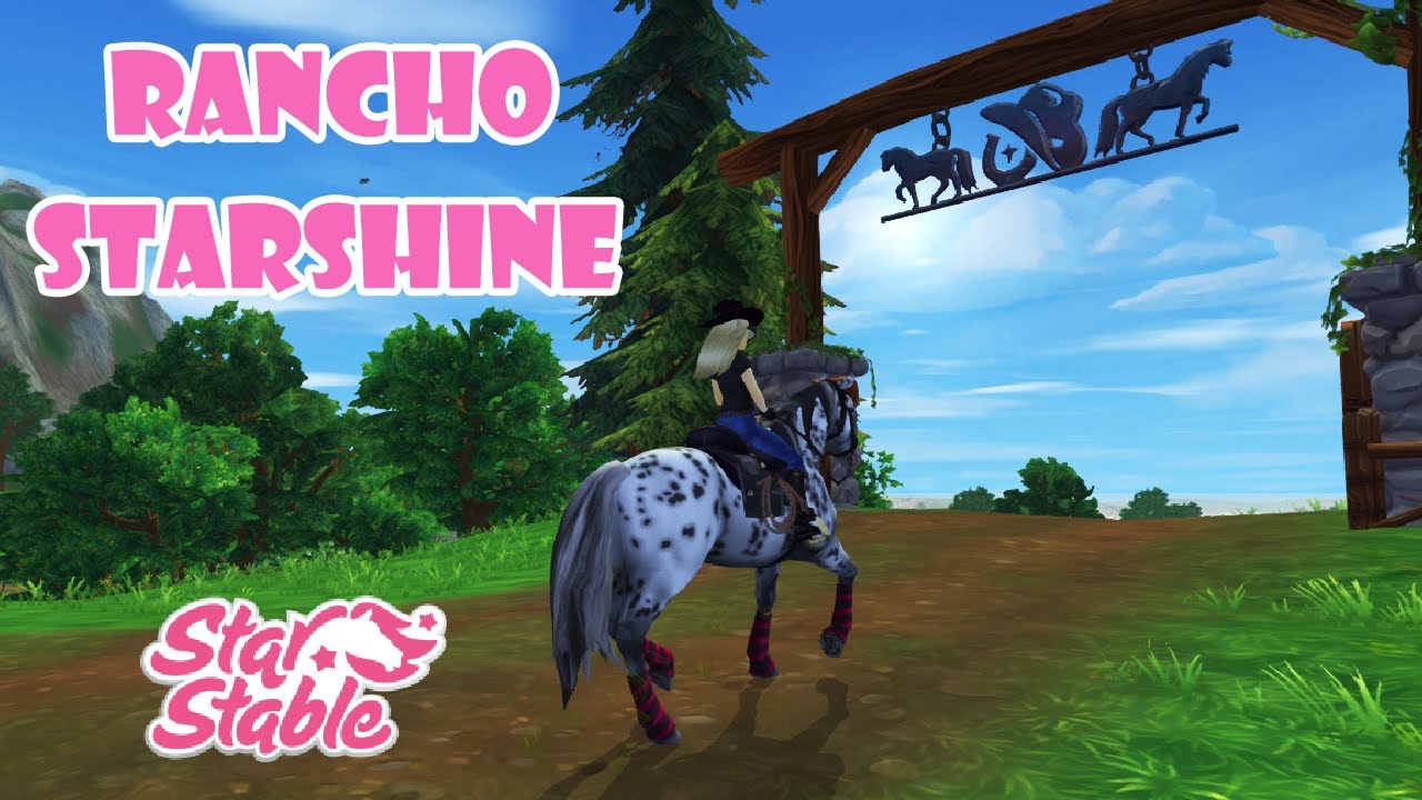 Starstepper Ranch CONHECENDO O RANCHO STARSHINE - starstable - YouTube