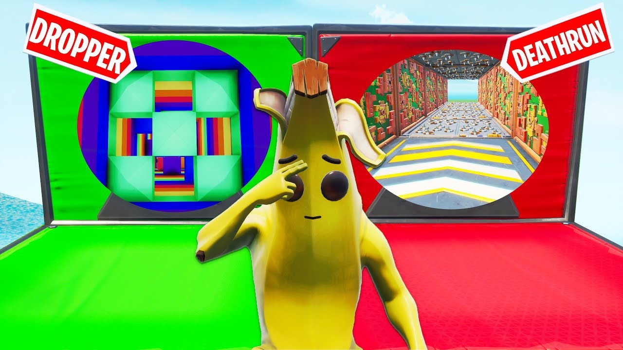 ALLES in EINEM DEATHRUN in FORTNITE mit Kidmave