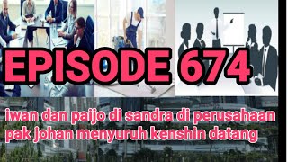 pak johan bermain api, iwan dan paijo di sandra, kenshin di suruh datang