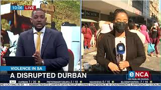 Violence in SA | A disrupted Durban