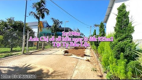 Gần 1 sào giá rẻ tại Lộc Nga, TP Bảo Lộc/ Lâm Đồng/ zalo: 0349663521