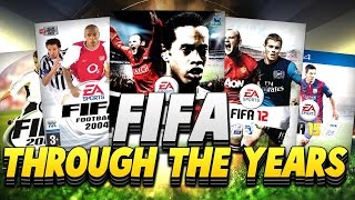 FIFA THROUGH THE YEARS - GAME COVERS
