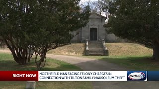 Arrest made in theft at Tilton family mausoleum