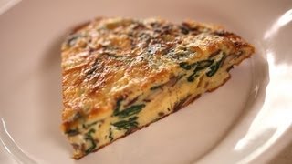 Liesl's Spinach Mushroom Frittata || KIN EATS