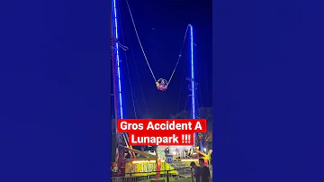 Accident De Manège A Lunapark 