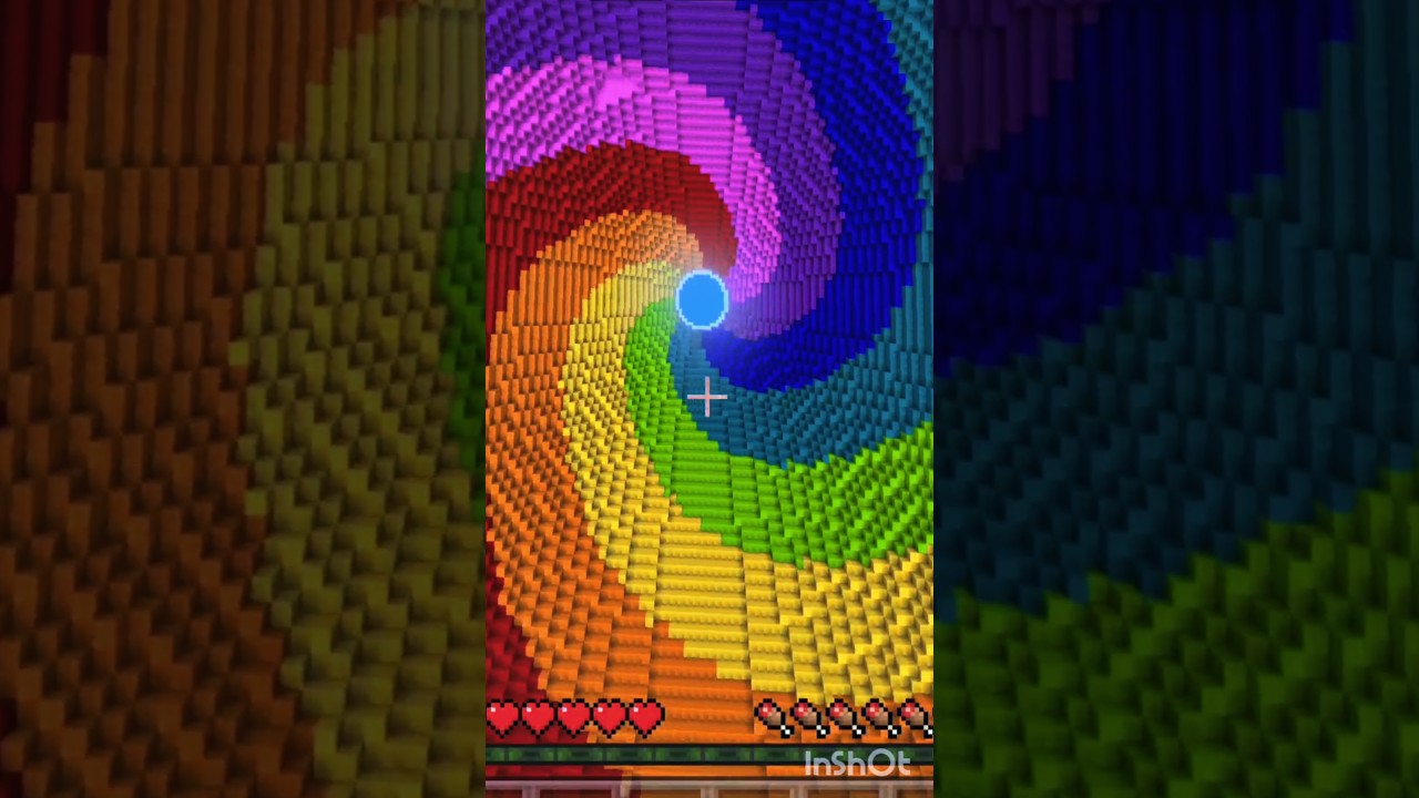 Minecraft dropper with nausea effect 🥴🥴🥴🥴🥴