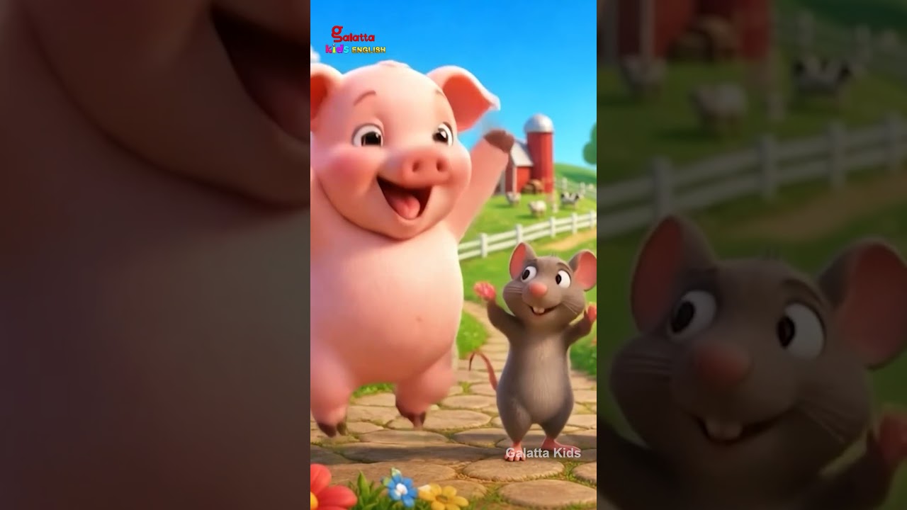 Kind Little Rabbit | Cute Animal Song for Kids | #Shorts