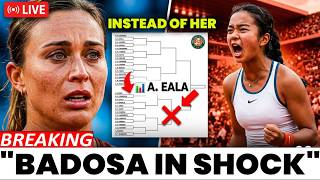 BREAKING: ALEX EALA MAKES FRENCH OPEN 2026 MAIN DRAW, BADOSA LEFT IN SHOCK!