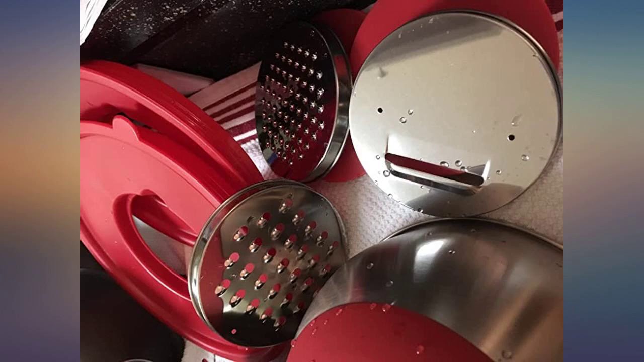 Stainless Steel Mixing Bowls with Lids - Nesting Bowls with Graters, Handle, Pour review