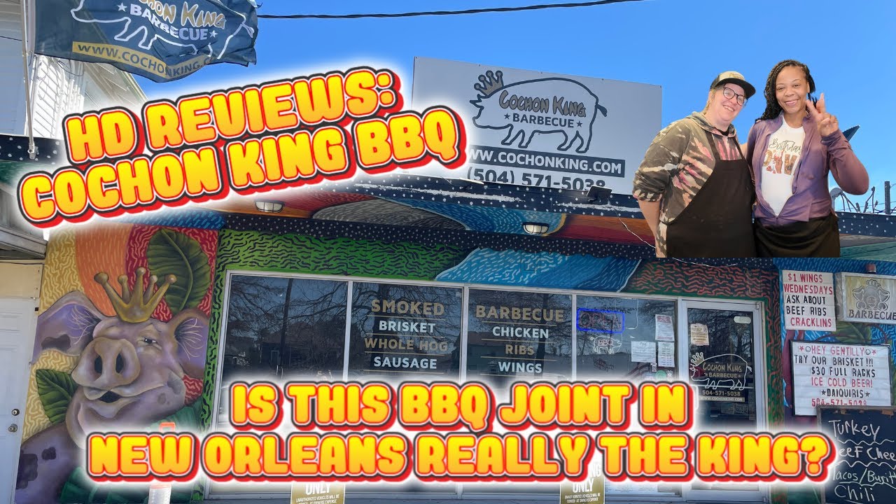 HD Reviews: Cochon King BBQ - Действительно ли это заведение барбекю в Новом Орлеане является кор...