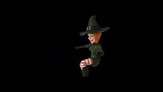 girl flying on a broomstick like harry potter | Flying broom #viral #shortsfeed
